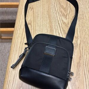 Tumi Black Crossbody Bag - Small